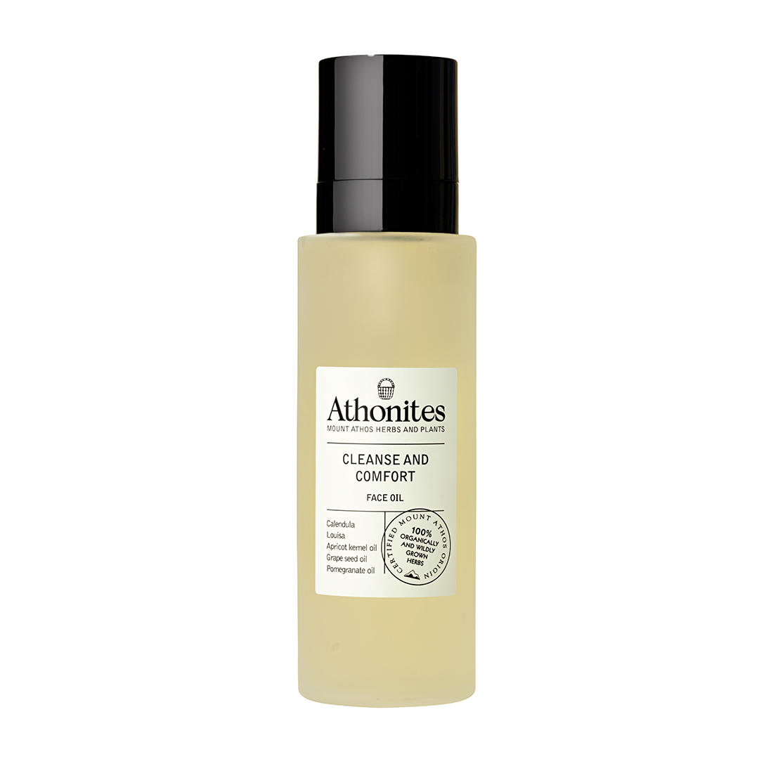 Athonites cleanse and comfort face oil 1