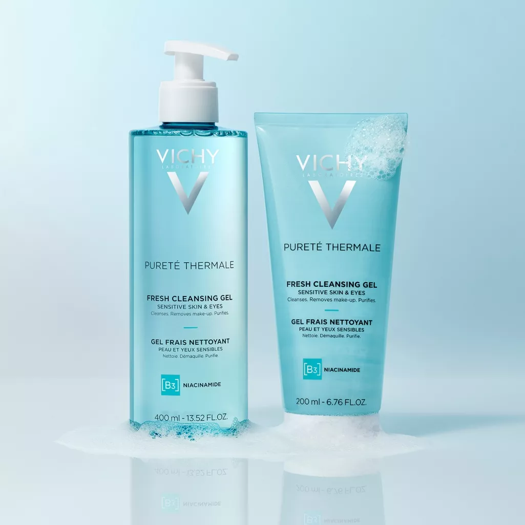 VICHY CLEANSER PURETE THERMALE FRESH CLEANSING GEL 3337875862066 DUO TEXTURE 400ML