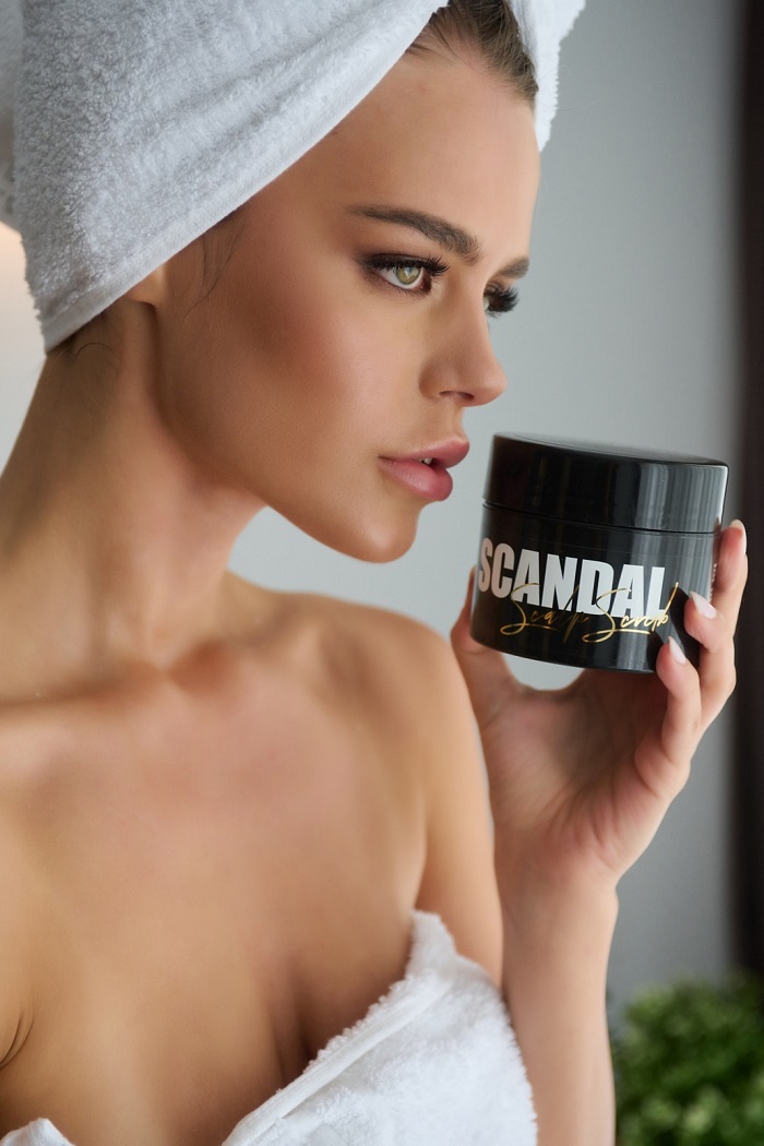 scandal beauty salt scalp scrub therapeia apotoksinosis 200ml 6