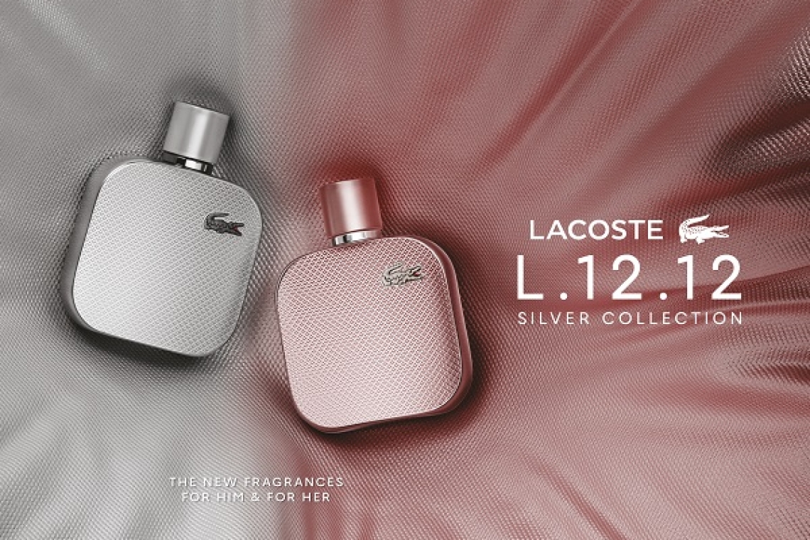 Lacoste L.12.12 Silver Grey &amp; Silver Rose: Η νέα σειρά αρωμάτων εμπνευσμένη από την κληρονομιά του οίκου 