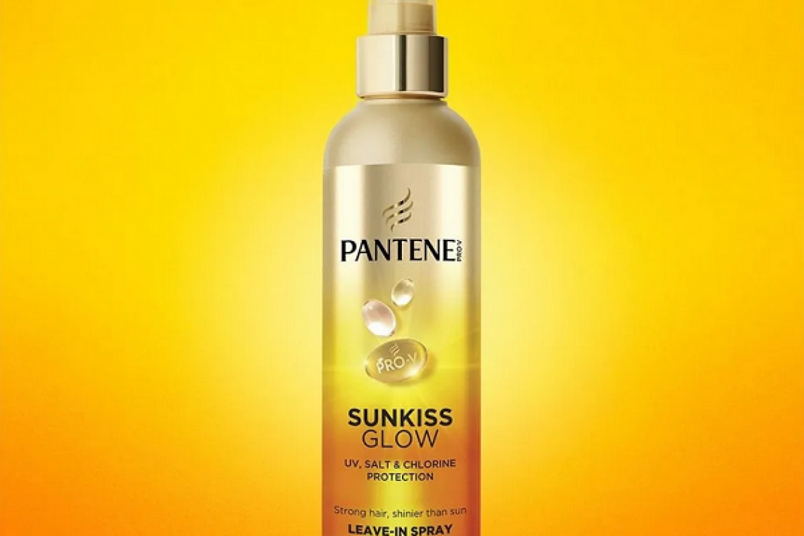 Το νέο αντηλιακό μαλλιών Sun Kiss Glow Leave-In Spray από την Pantene είναι εδώ