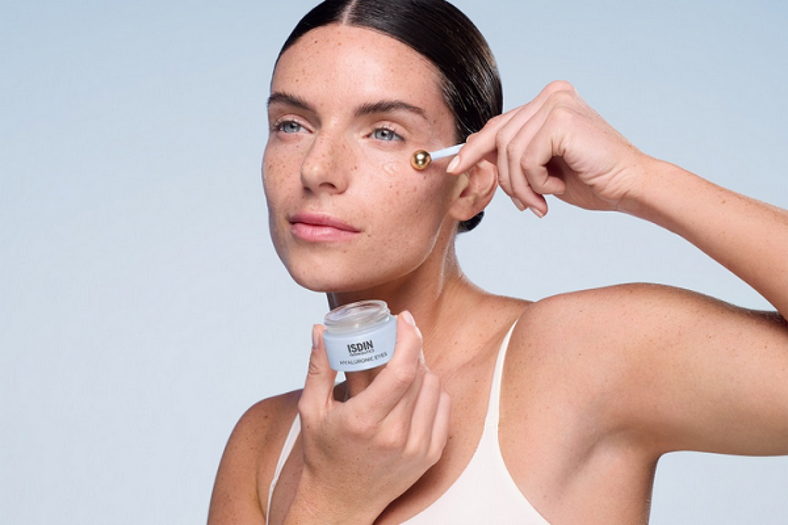 Η ISDIN παρουσιάζει την Isdinceutics Hyaluronic Eyes, μια κρέμα ματιών με υφή gel-sorbet που προσφέρει +180% ενυδάτωση μόλις σε 2 ώρες