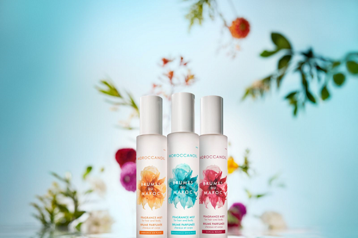 Η Moroccanoil επεκτείνει το εμβληματικό αρωματικό της σύμπαν  με δύο νέα Brumes du Maroc Fragrance Mists, που ταξιδεύουν τις αισθήσεις