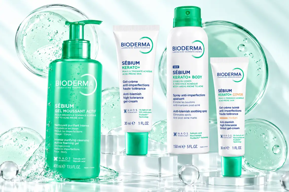 Η BIODERMA αναδεικνύει την σημασία της συστηματικής φροντίδας στην αντιμετώπιση της ακμής μέσα από τη σειρά Sébium